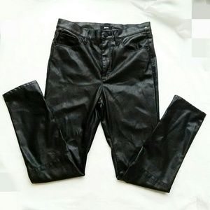 BDG Black Faux Leather Jeans